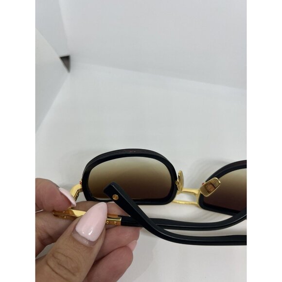 New With Defect DITA MACH-S DTS412-A-01 YELLOW GOLD MATTE BLACK For Men Stylish - Picture 8 of 11
